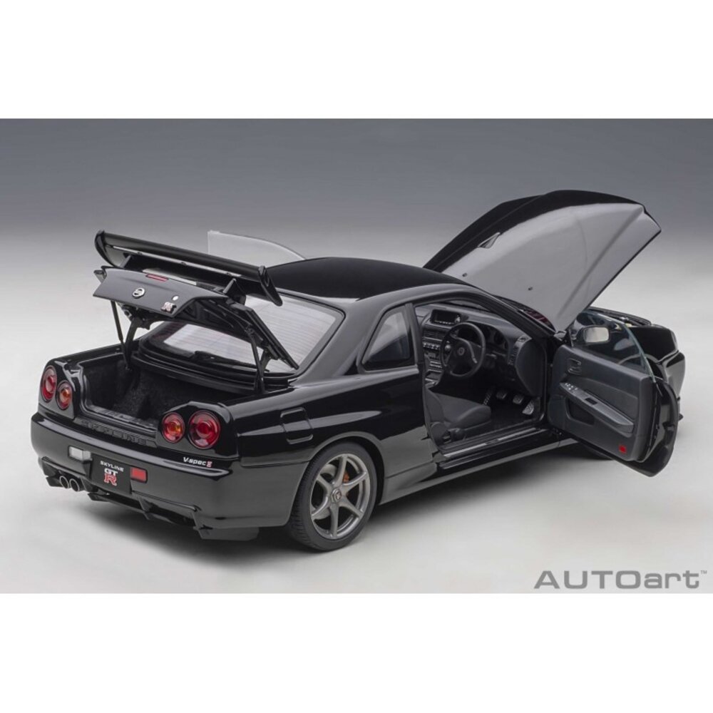 Nissan Nissan Skyline GT-R (R34) V-Spec II 2001 - 1:18 - AUTOart Nissan Nissan Skyline GT-R (R34) V-Spec II 2001 - 1:18 - AUTOart