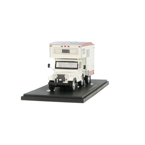 Jeep Jeep CJ5  Universal Camper USA 1969 - 1:43 - Autocult Jeep Jeep CJ5  Universal Camper USA 1969 - 1:43 - Autocult