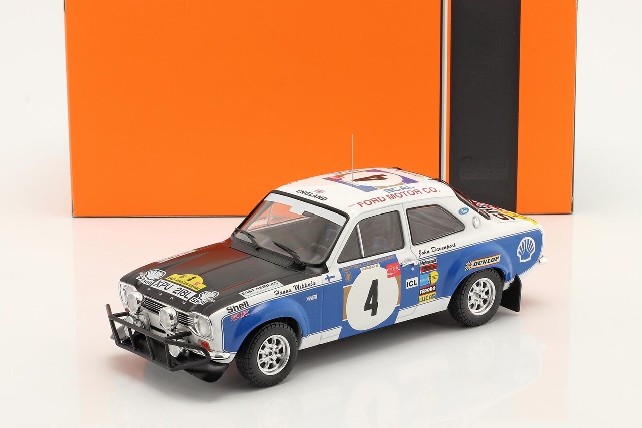 Ford Ford Escort MK1 RS 1600 #4 Safari Rally 1973 - 1:18 - IXO Models Ford Ford Escort MK1 RS 1600 #4 Safari Rally 1973 - 1:18 - IXO Models