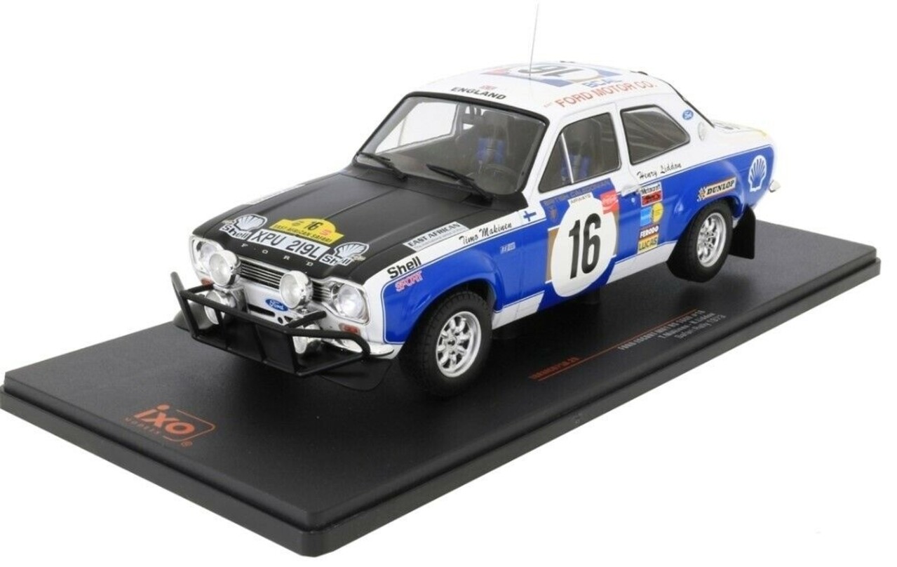 Ford Ford Escort MK1 RS 1600 #16 Safari Rally 1973 - 1:18 - IXO Models Ford Ford Escort MK1 RS 1600 #16 Safari Rally 1973 - 1:18 - IXO Models