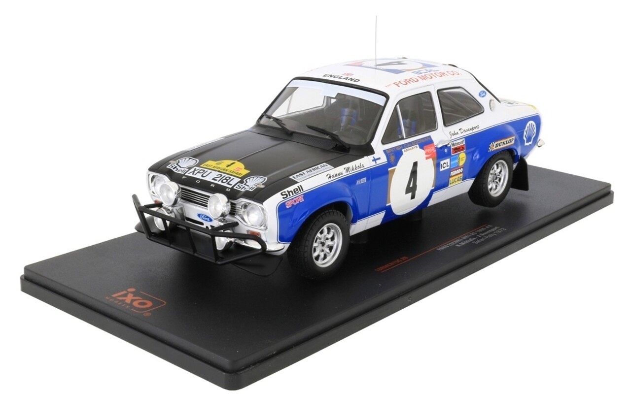 Ford Ford Escort MK1 RS 1600 #4 Safari Rally 1973 - 1:18 - IXO Models Ford Ford Escort MK1 RS 1600 #4 Safari Rally 1973 - 1:18 - IXO Models