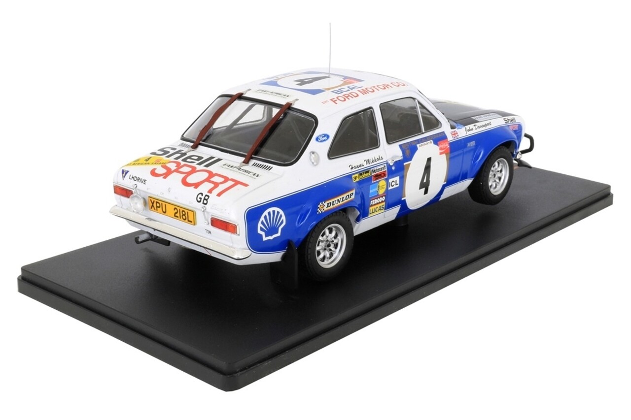 Ford Ford Escort MK1 RS 1600 #4 Safari Rally 1973 - 1:18 - IXO Models Ford Ford Escort MK1 RS 1600 #4 Safari Rally 1973 - 1:18 - IXO Models