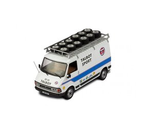 Citroen Citroen C 35 Talbot Sport Rally WM Assistance Van + Roof Rack + Wheels 1981 - 1:43 - IXO Models Citroen Citroen C 35 Talbot Sport Rally WM Assistance Van + Roof Rack + Wheels 1981 - 1:43 - IXO Models