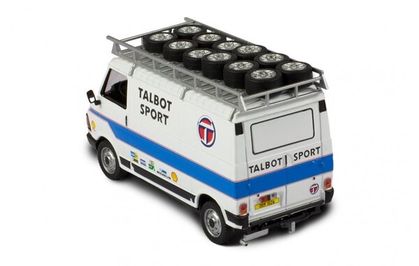 Citroen Citroen C 35 Talbot Sport Rally WM Assistance Van + Roof Rack + Wheels 1981 - 1:43 - IXO Models