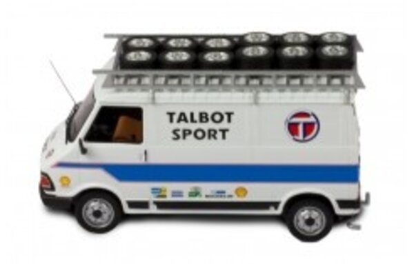 Citroen Citroen C 35 Talbot Sport Rally WM Assistance Van + Roof Rack + Wheels 1981 - 1:43 - IXO Models