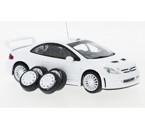 Peugeot Peugeot 307 WRC + Wheels and Tyres + Extra Rear Spoiler - 1:43 - IXO Models Peugeot Peugeot 307 WRC + Wheels and Tyres + Extra Rear Spoiler - 1:43 - IXO Models