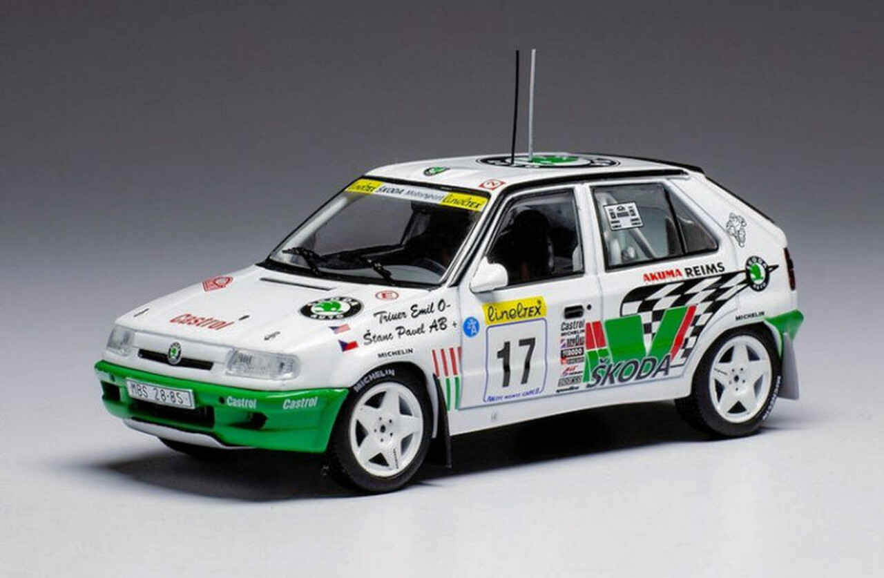 Skoda Skoda Felicia Kit Car #17 Rally Monte Carlo 1996 - 1:43 - IXO Models Skoda Skoda Felicia Kit Car #17 Rally Monte Carlo 1996 - 1:43 - IXO Models