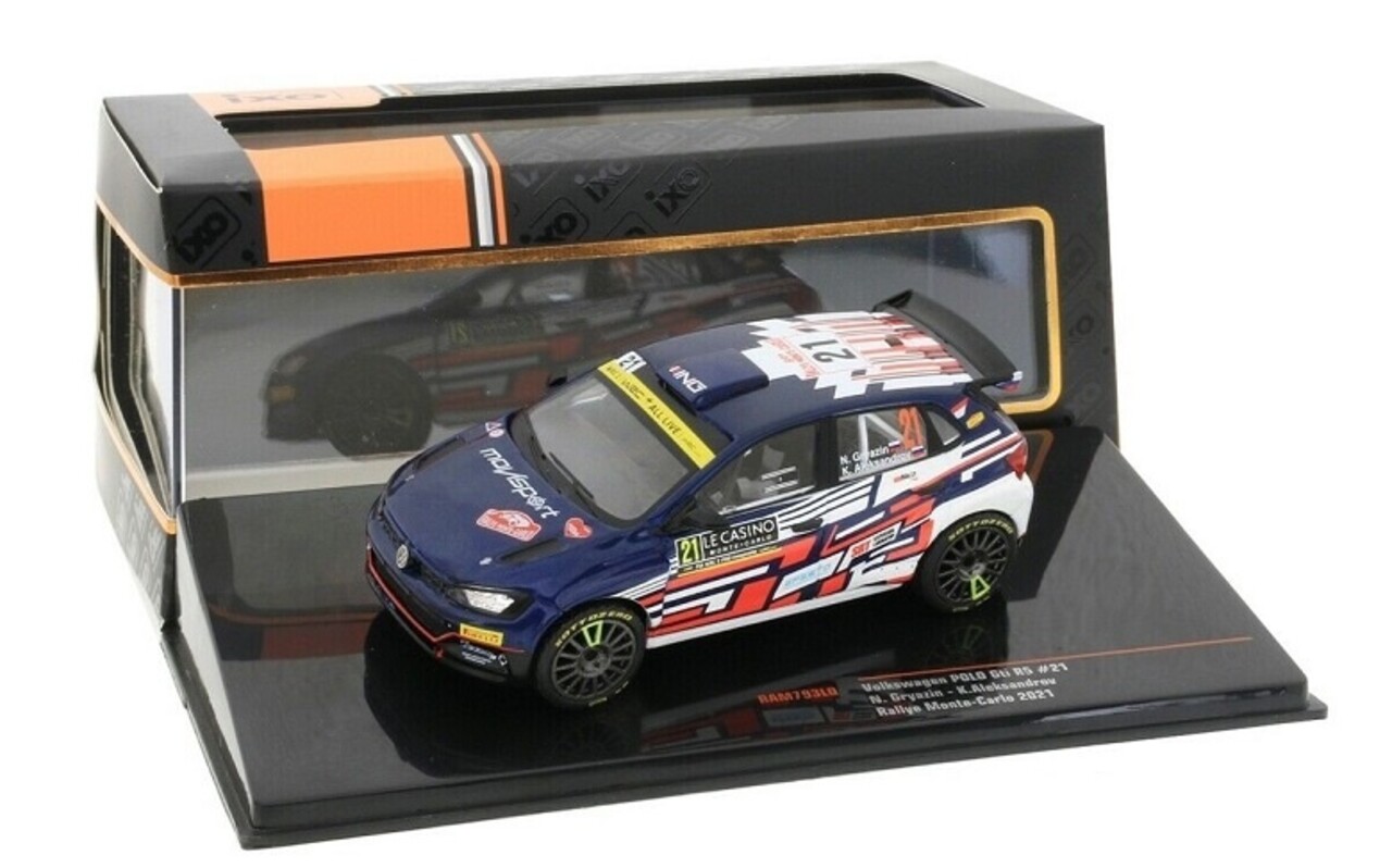 Volkswagen Volkswagen Polo GTi R5 #21 Rally WM Rally Monte Carlo 2021 - 1:43 - IXO Models