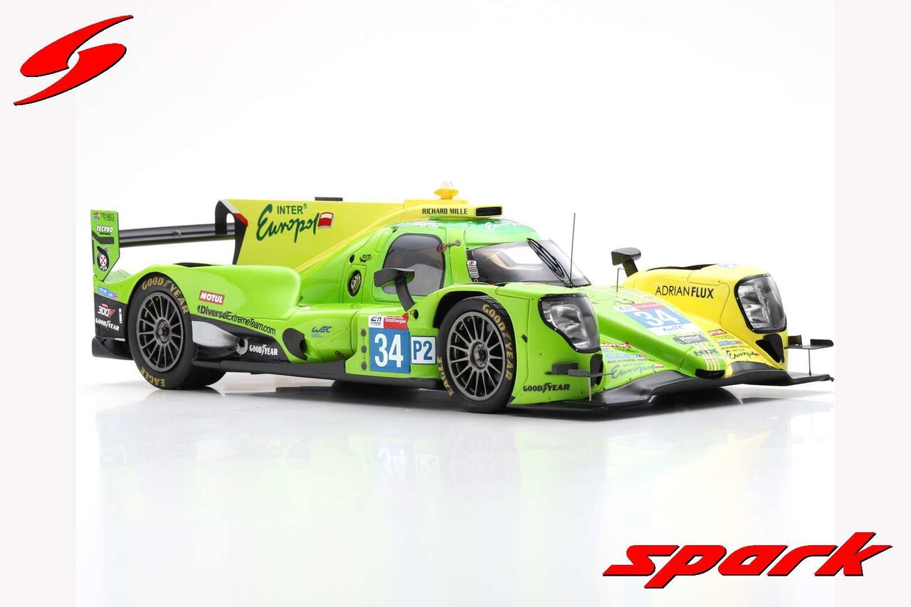 Oreca Oreca 07 #34 Inter Europol Competition 10th 24H Le Mans 2021 - 1:18 - Spark