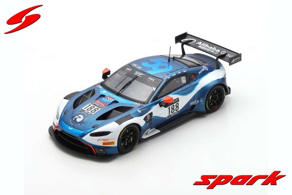 Aston Martin Aston Martin Vantage AMR GT3 #188 Garage 59 3rd Pro-AM Cup 24H Spa 2020 - 1:43 - Spark Aston Martin Aston Martin Vantage AMR GT3 #188 Garage 59 3rd Pro-AM Cup 24H Spa 2020 - 1:43 - Spark