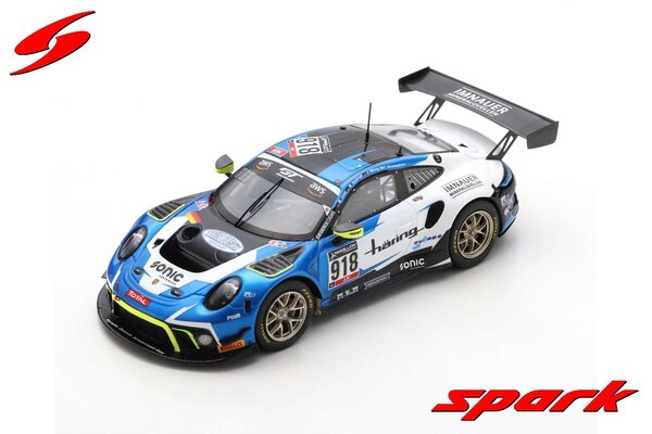 Porsche Porsche 911 GT3 R #918 Herberth Motorsport 24H Spa 2020 - 1:43 - Spark