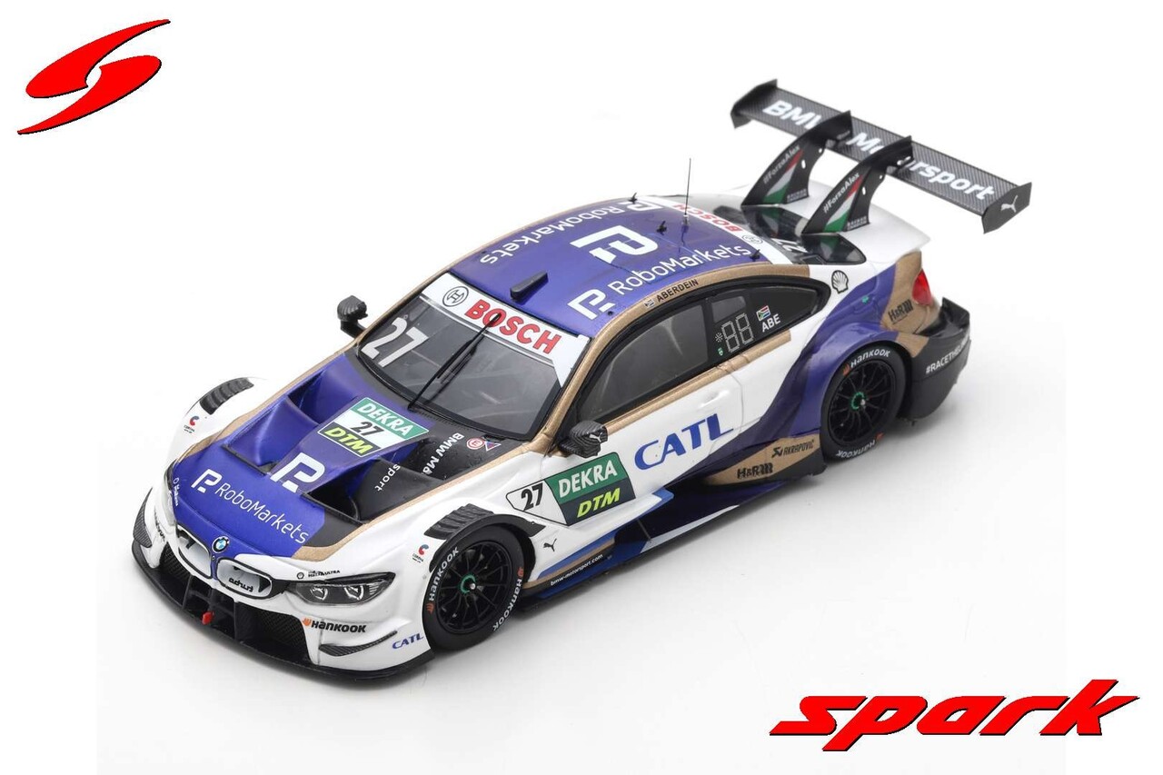 BMW BMW M4 CATL DTM #27 BMW Team RMR Hockenheim (D) 2020 - 1:43 - Spark BMW BMW M4 CATL DTM #27 BMW Team RMR Hockenheim (D) 2020 - 1:43 - Spark