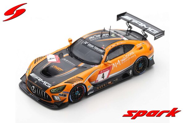 Mercedes-Benz Mercedes-Benz AMG GT3 #4 Mercedes-AMG Team HRT Pole Position 24H Nürburgring 2020 - 1:43 - Spark Mercedes-Benz Mercedes-Benz AMG GT3 #4 Mercedes-AMG Team HRT Pole Position 24H Nürburgring 2020 - 1:43 - Spark
