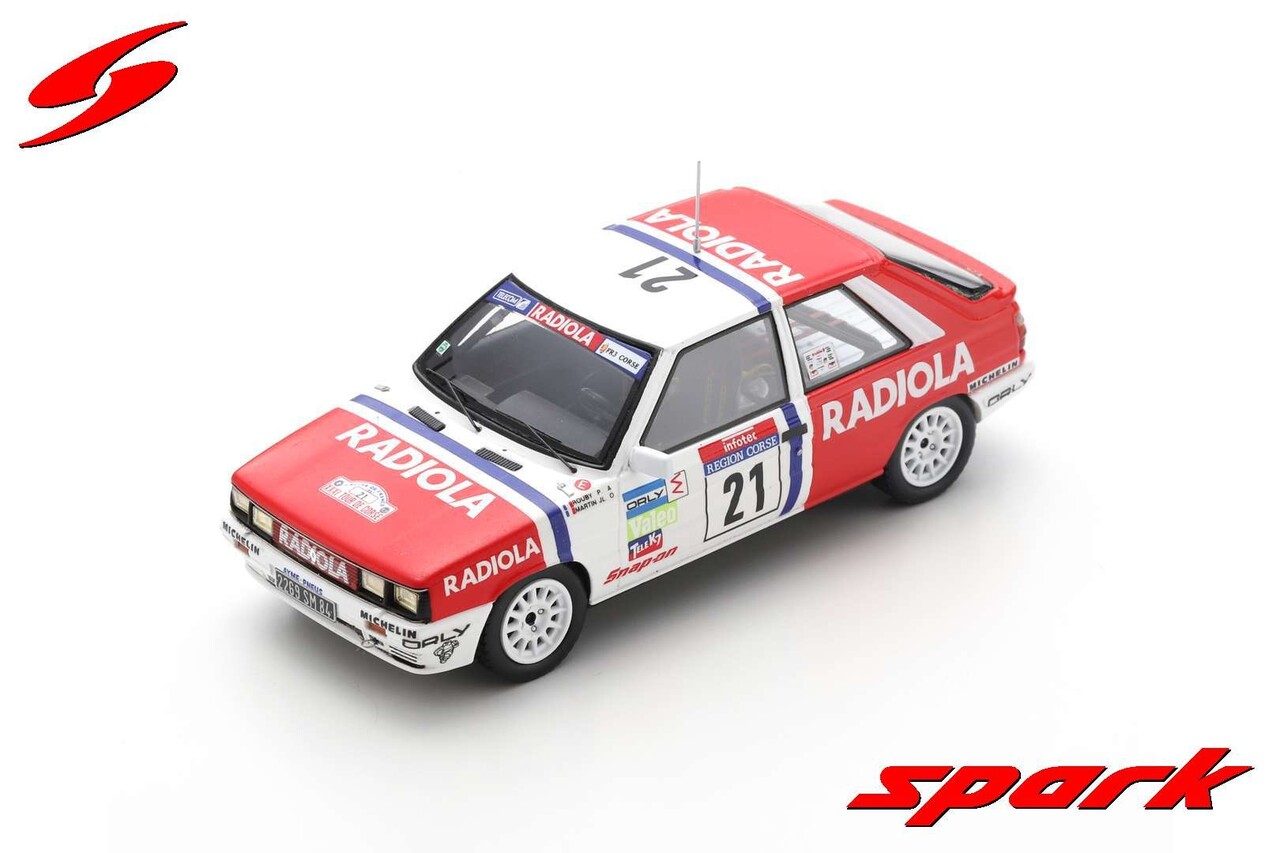 Renault Renault 11 Turbo #21 Tour de Corse Rally de France 1987 - 1:43 - Spark
