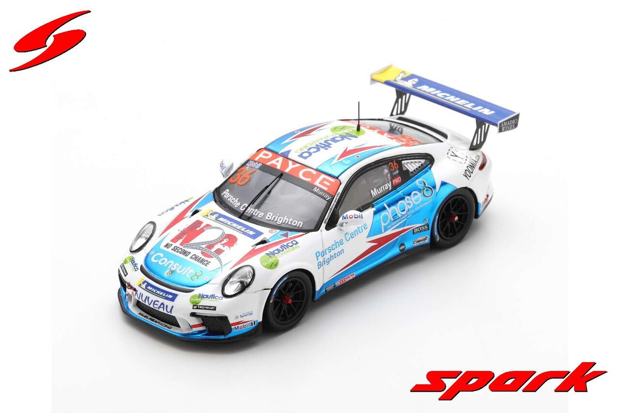 Porsche Porsche 911 GT3 Cup #36 Porsche Carrera Cup Australia Champion 2020 - 1:43 - Spark Porsche Porsche 911 GT3 Cup #36 Porsche Carrera Cup Australia Champion 2020 - 1:43 - Spark