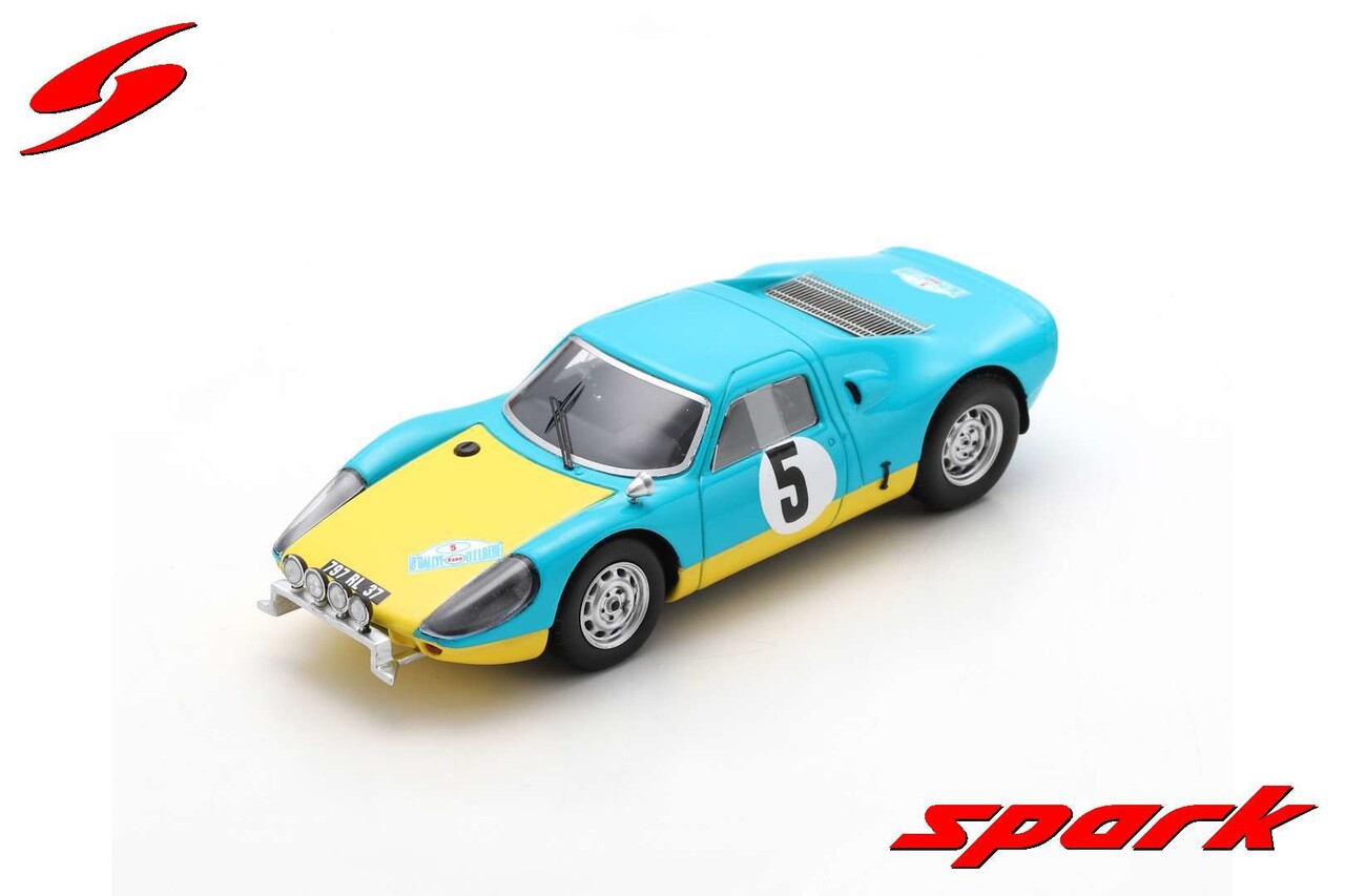Porsche Porsche 904 GTS #5 Winner Rally d'Elbeuf 1967 - 1:43 - Spark