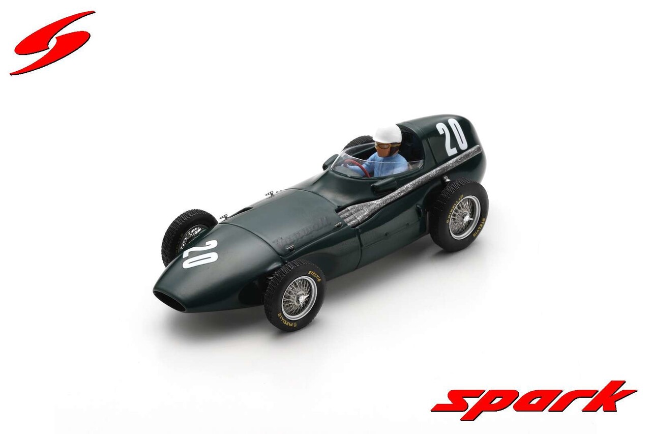 Formule 1 Vanwall VW2 #20 French GP 1957 - 1:43 - Spark