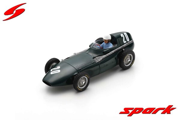 Formule 1 Vanwall VW2 #20 French GP 1957 - 1:43 - Spark