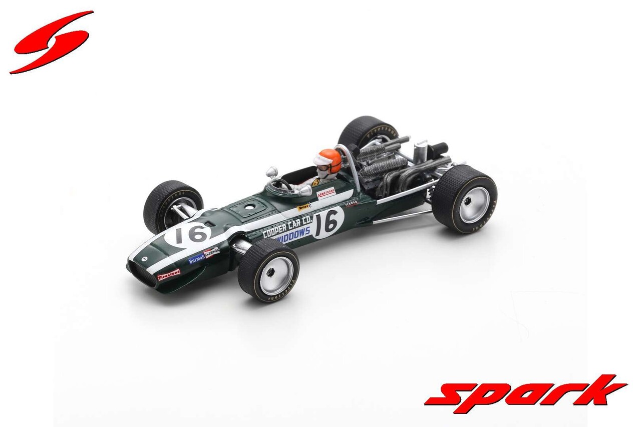 Formule 1 Formule 1 Cooper T86B #16 GP Great Britain 1968 - 1:43 - Spark Formule 1 Formule 1 Cooper T86B #16 GP Great Britain 1968 - 1:43 - Spark