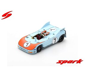 Porsche Porsche 908/3 #7 2nd 1000Km Monza 1972  - 1:43 - Spark Porsche Porsche 908/3 #7 2nd 1000Km Monza 1972  - 1:43 - Spark