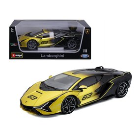 Lamborghini Lamborghini Sián FKP 37 #63 2020 - 1:18 - Bburago Lamborghini Lamborghini Sián FKP 37 #63 2020 - 1:18 - Bburago