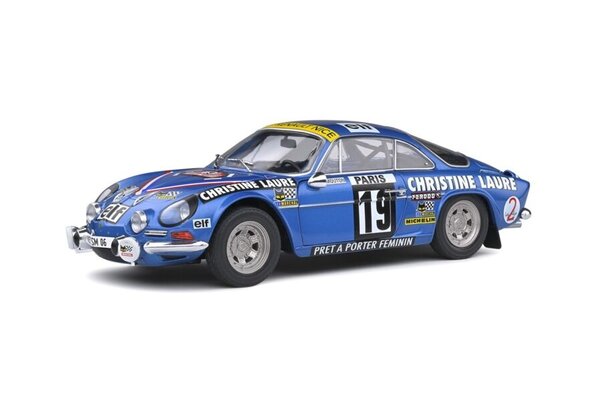Alpine Alpine A110 1600S #19 Rally Monte Carlo 1976 - 1:18 - Solido Alpine Alpine A110 1600S #19 Rally Monte Carlo 1976 - 1:18 - Solido