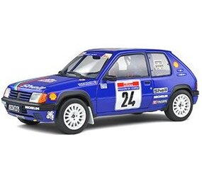 Peugeot Peugeot 205 Rallye PTS #24 Tour de Corse 1990 - 1:18 - Solido Peugeot Peugeot 205 Rallye PTS #24 Tour de Corse 1990 - 1:18 - Solido