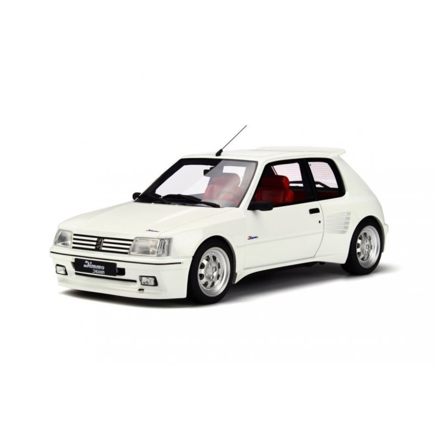 PEUGEOT 205 4 PORTES Beige KIT Monté MINI RACING 1:43 sans boite of