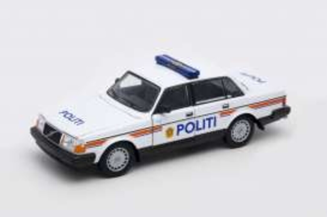 Volvo Volvo 240 GL 1986 'Norwegian Police' - 1:24 - Welly Volvo Volvo 240 GL 1986 'Norwegian Police' - 1:24 - Welly