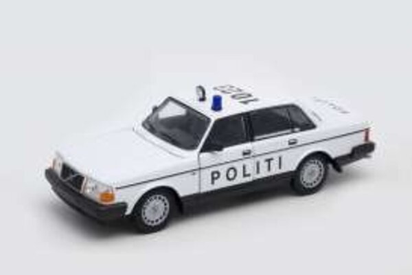 Volvo Volvo 240 GL 1986 'Danish Police' - 1:24 - Welly Volvo Volvo 240 GL 1986 'Danish Police' - 1:24 - Welly