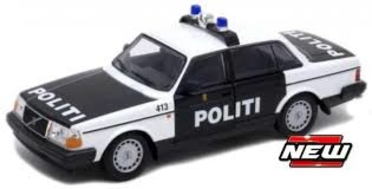 Volvo Volvo 240 GL 1986 'Norwegian Police' - 1:24 - Welly Volvo Volvo 240 GL 1986 'Norwegian Police' - 1:24 - Welly