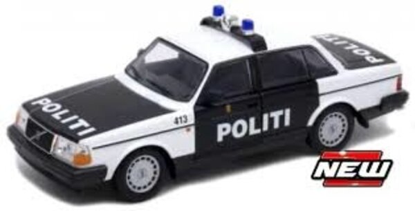 Volvo Volvo 240 GL 1986 'Norwegian Police' - 1:24 - Welly Volvo Volvo 240 GL 1986 'Norwegian Police' - 1:24 - Welly