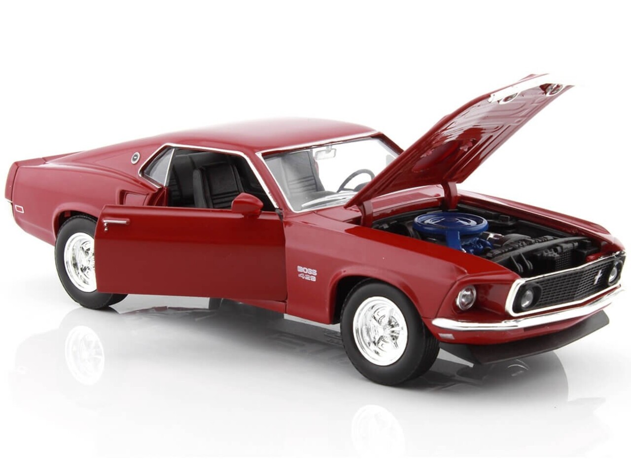 Ford Ford Mustang Boss 429 1970 - 1:24 - Welly Ford Ford Mustang Boss 429 1970 - 1:24 - Welly