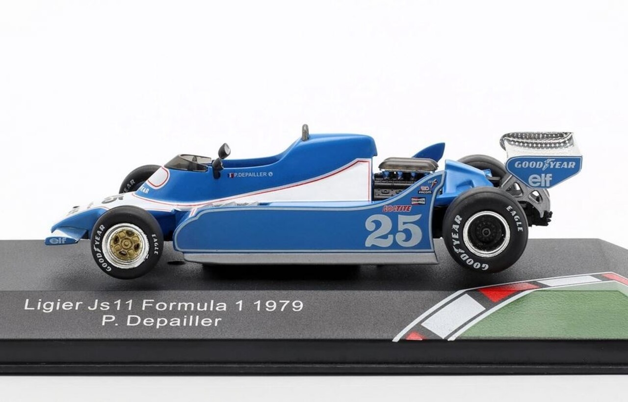 Formule 1 Ligier Js11 P. Depailler 1979 - 1:43 - CMR Classic Model Replicars