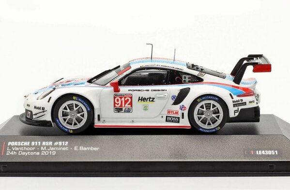 Porsche Porsche 911 GT3 RSR #912 24h Daytona 2019 - 1:43 - IXO Models