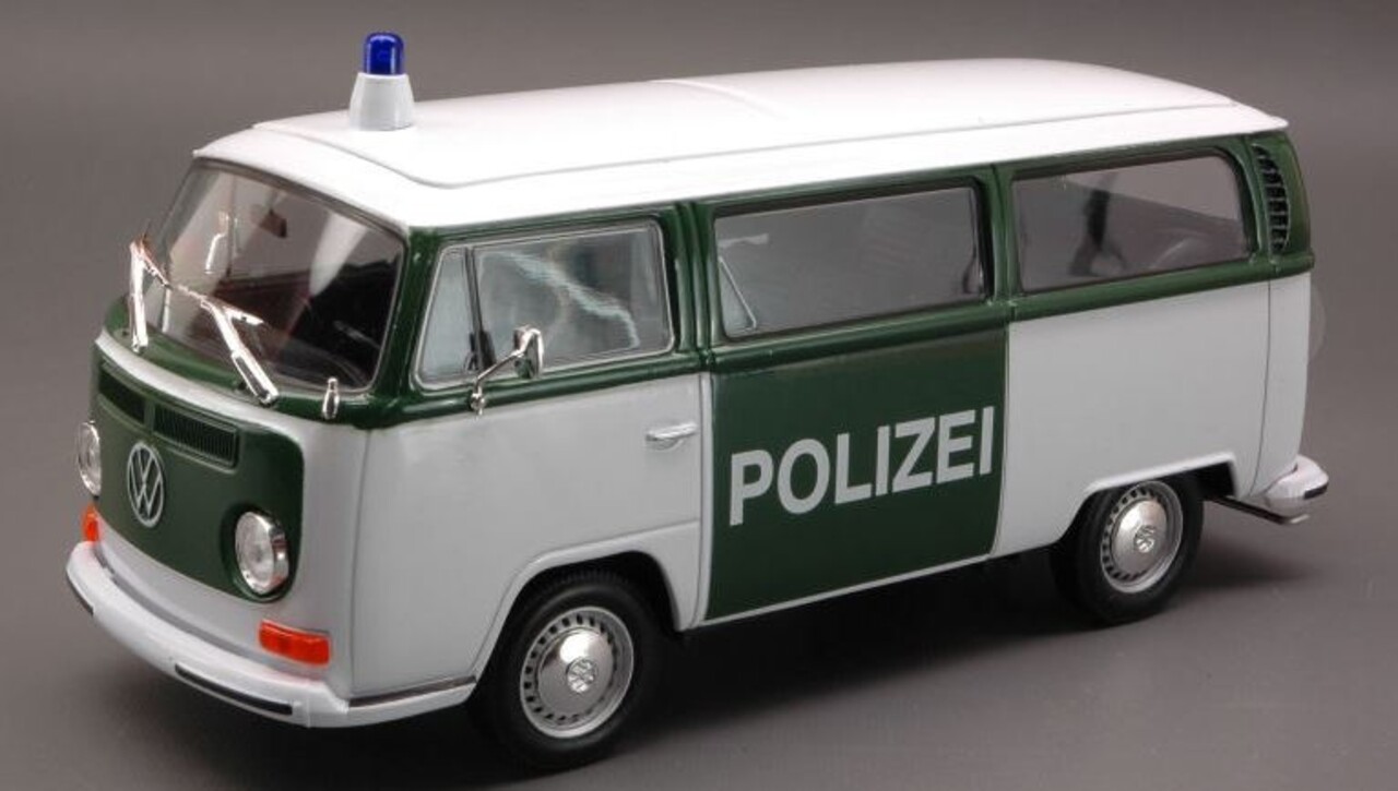 Volkswagen Volkswagen T2 Bus 1972 'Polizei' - 1:24 - Welly