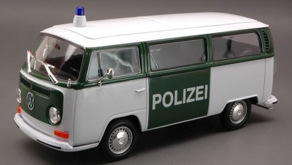 Volkswagen Volkswagen T2 Bus 1972 'Polizei' - 1:24 - Welly