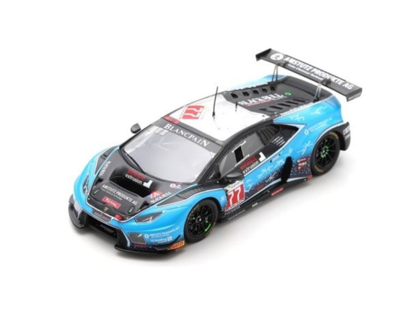 Lamborghini Lamborghini Huracán GT3 Barwell Motorsport #77 24H Spa 2018 - 1:43 - Spark Lamborghini Lamborghini Huracán GT3 Barwell Motorsport #77 24H Spa 2018 - 1:43 - Spark