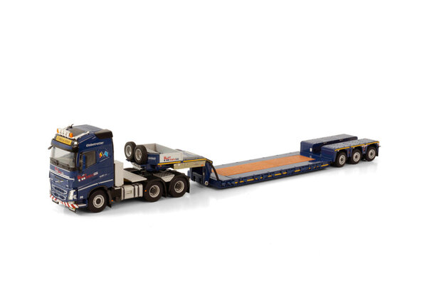 Volvo Volvo FH4 Globetrotter 6x4 Low Loader 'Maxtrans' - 1:50 - WSI Models Volvo Volvo FH4 Globetrotter 6x4 Low Loader 'Maxtrans' - 1:50 - WSI Models