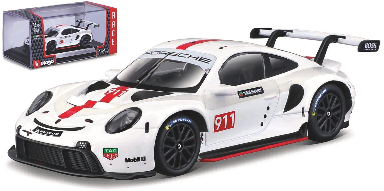 Porsche Porsche 911 RSR GT #911 2020 - 1:43 - Bburago Porsche Porsche 911 RSR GT #911 2020 - 1:43 - Bburago