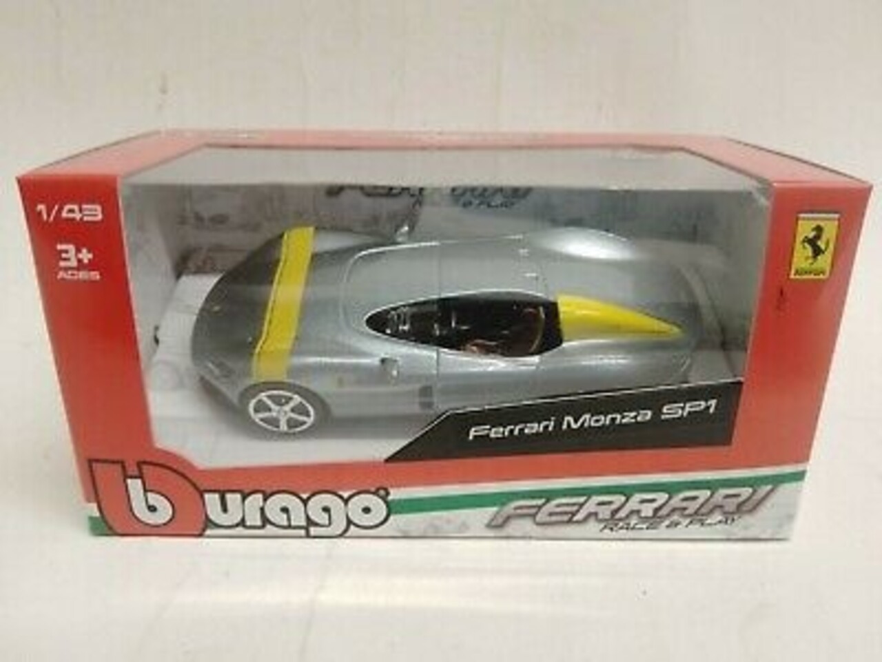 Ferrari Ferrari Monza SP1 2019 - 1:43 - Bburago Ferrari Ferrari Monza SP1 2019 - 1:43 - Bburago
