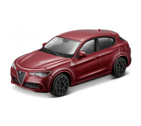 Alfa Romeo Alfa Romeo Stelvio Q4 Quadrifoglio V6 Biturbo 510HP 2017 - 1:43 - Bburago Alfa Romeo Alfa Romeo Stelvio Q4 Quadrifoglio V6 Biturbo 510HP 2017 - 1:43 - Bburago