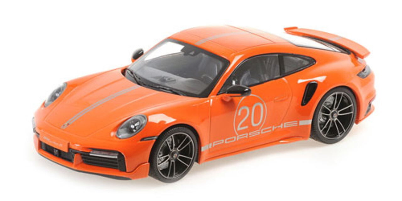 Porsche Porsche 911 Turbo S Sport Design Package 2021 - 1:18 - Minichamps