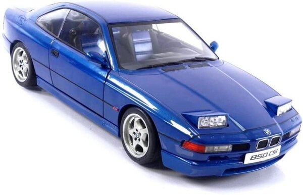 BMW 850 CSI E31 Blue Solido 1/18