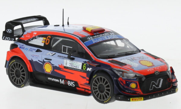 Hyundai Hyundai i20 Coupe WRC #6 Hyundai Motorsport N Rally WM Rally Monza 2021 - 1:43 - IXO Models Hyundai Hyundai i20 Coupe WRC #6 Hyundai Motorsport N Rally WM Rally Monza 2021 - 1:43 - IXO Models