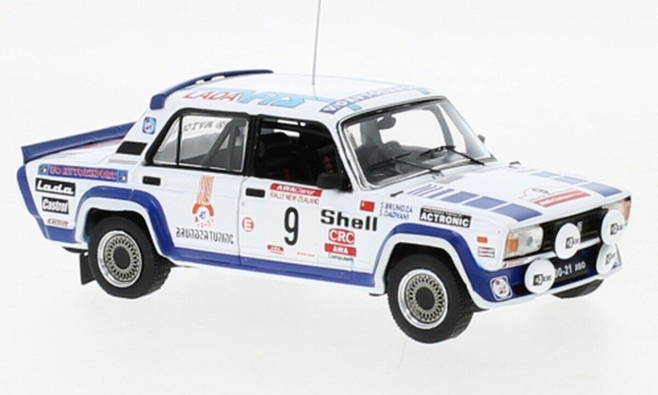 Lada Lada 2105 VFTS #9 Rally WM Rally New Sealand 1985 - 1:43 - IXO Models Lada Lada 2105 VFTS #9 Rally WM Rally New Sealand 1985 - 1:43 - IXO Models