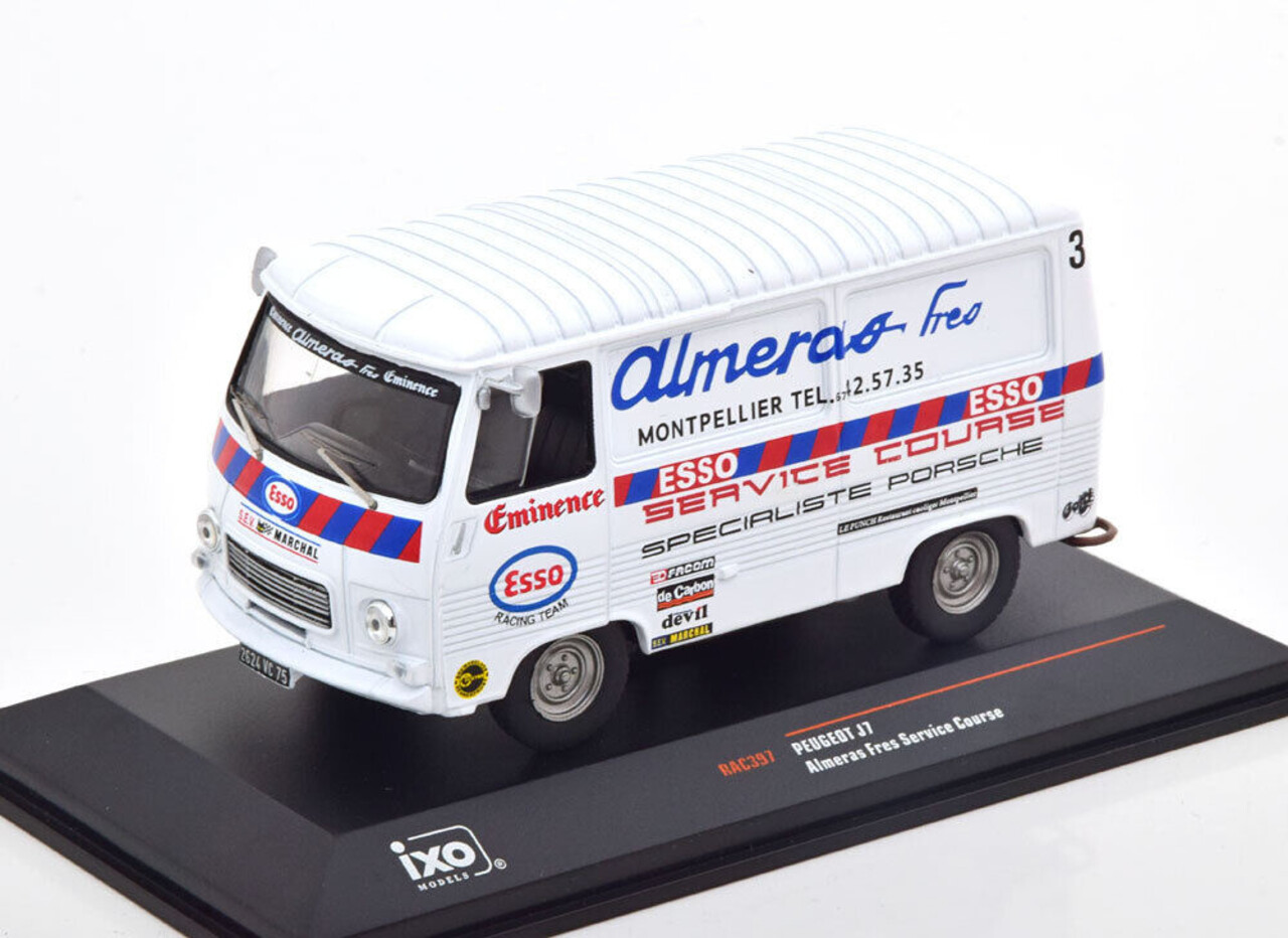 Peugeot Peugeot J7 Team Almeras Eminence Rally Service Van - 1:43 - IXO Models Peugeot Peugeot J7 Team Almeras Eminence Rally Service Van - 1:43 - IXO Models