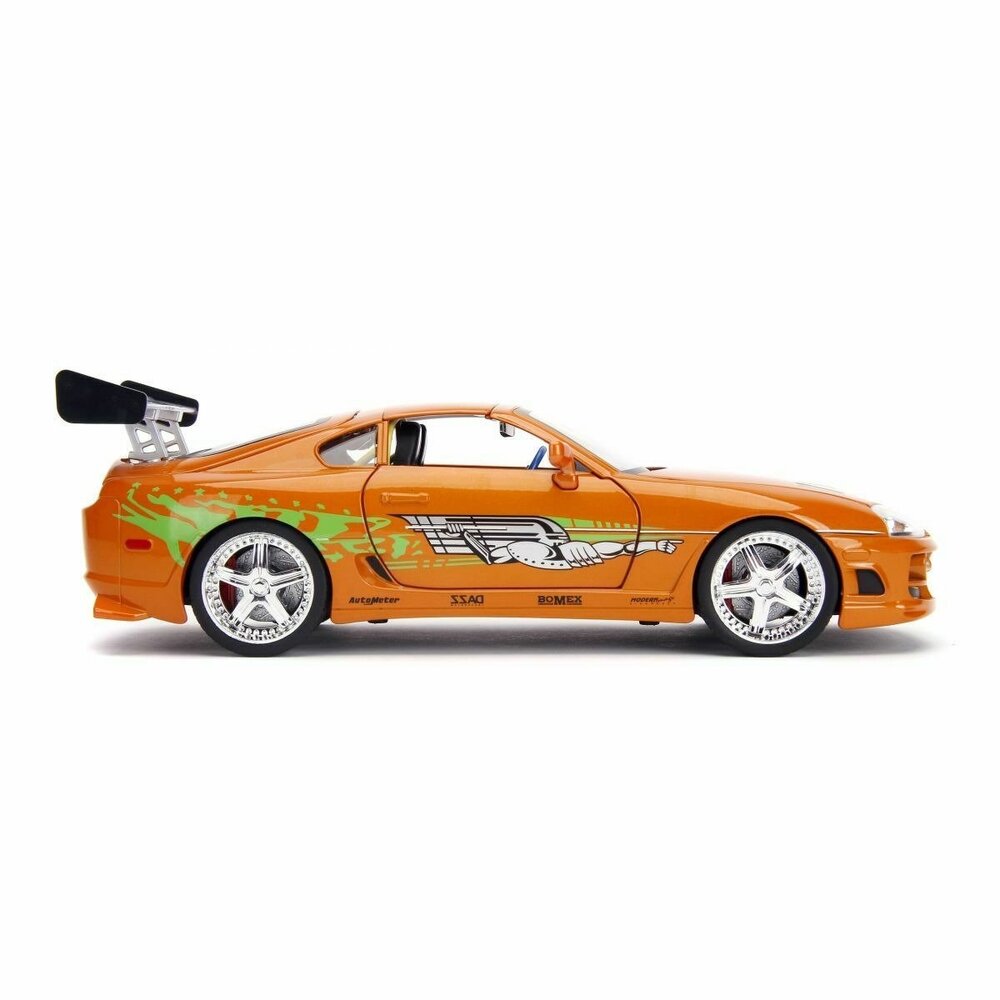 Movie Memorabilia Fast & Furious Toyota Supra 1995 (+ Brian Figure + Lights) - 1:18 - Jada Toys Movie Memorabilia Fast & Furious Toyota Supra 1995 (+ Brian Figure + Lights) - 1:18 - Jada Toys