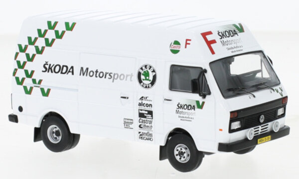 Volkswagen Volkswagen LT45 LWB Skoda Motorsport Rally Assistance Van - 1:43 - IXO Models Volkswagen Volkswagen LT45 LWB Skoda Motorsport Rally Assistance Van - 1:43 - IXO Models