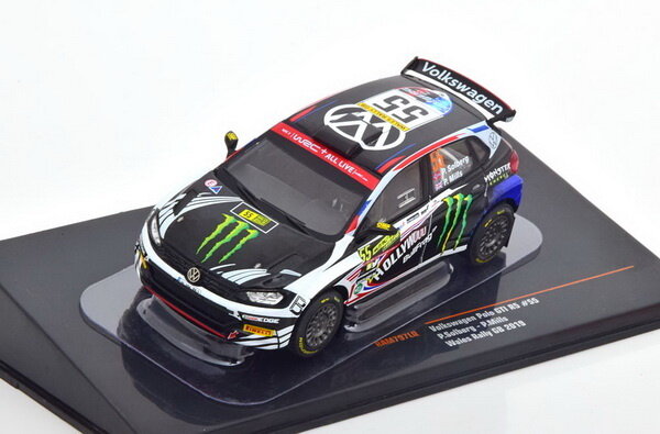 Volkswagen Volkswagen Polo GTi R5 #55 Rally Wales 2019 - 1:43 - IXO Models Volkswagen Volkswagen Polo GTi R5 #55 Rally Wales 2019 - 1:43 - IXO Models